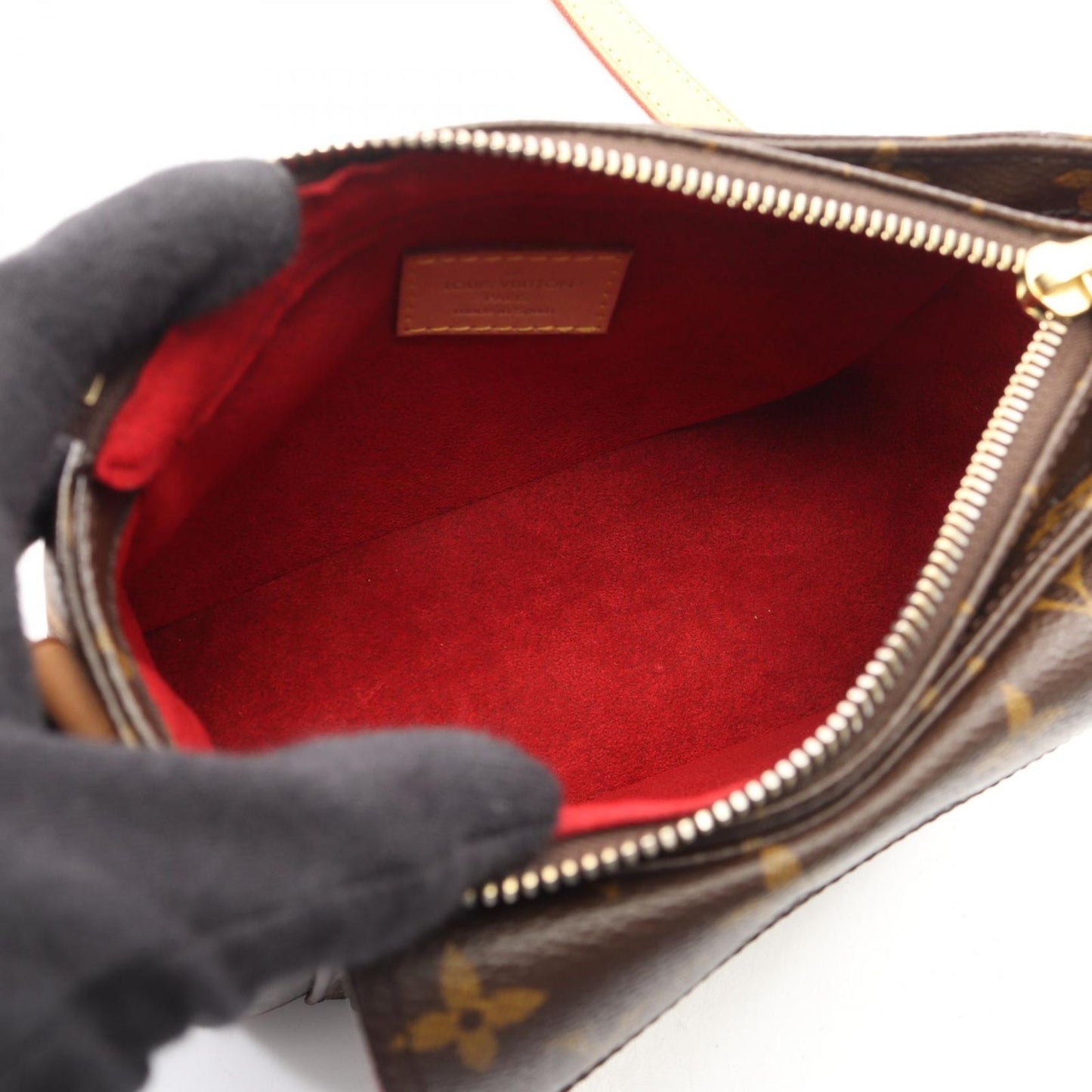 Louis Vuitton Shoulder Bag Viva City PM Canvas Leather — view 3