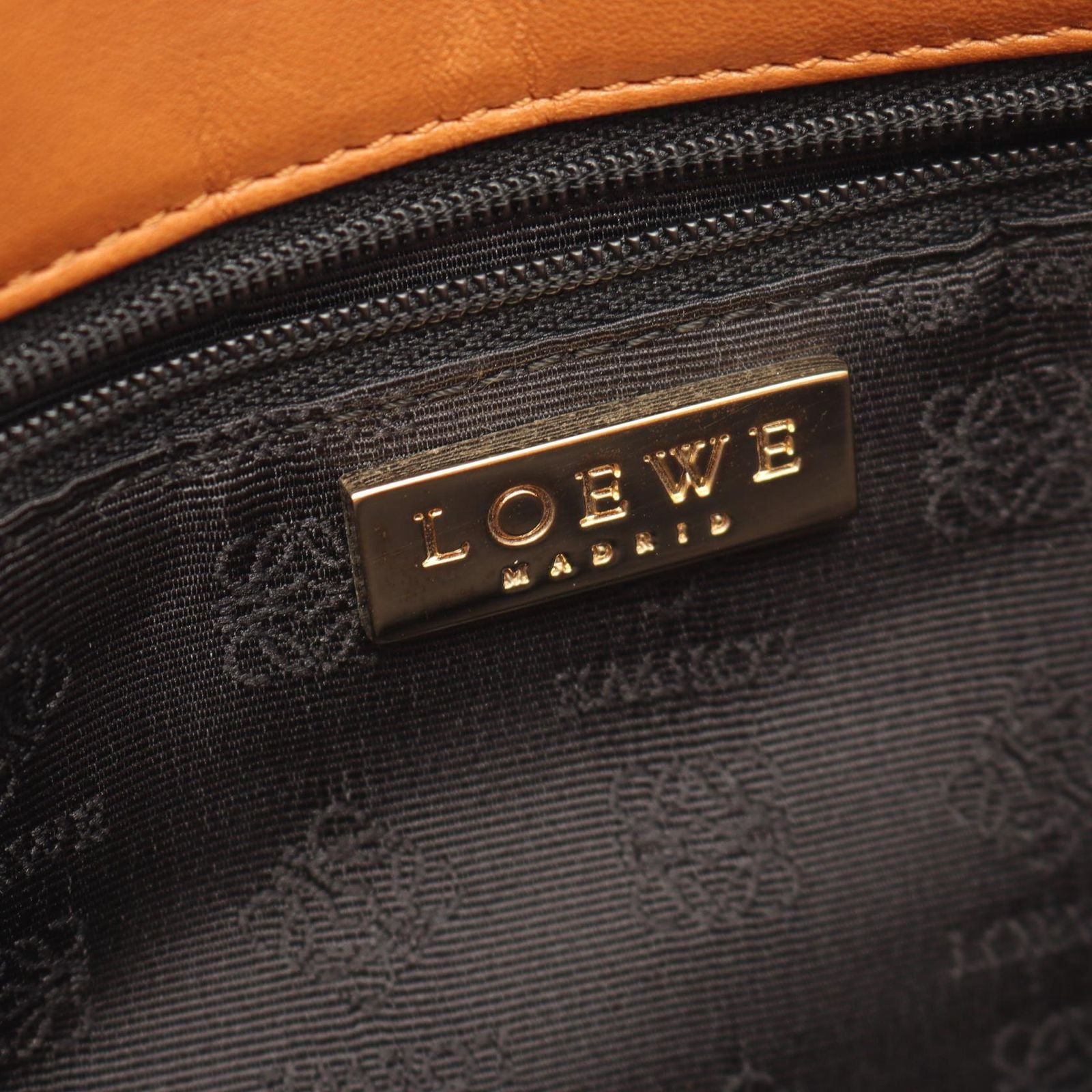 Loewe Handbag Camel Leather — view 4