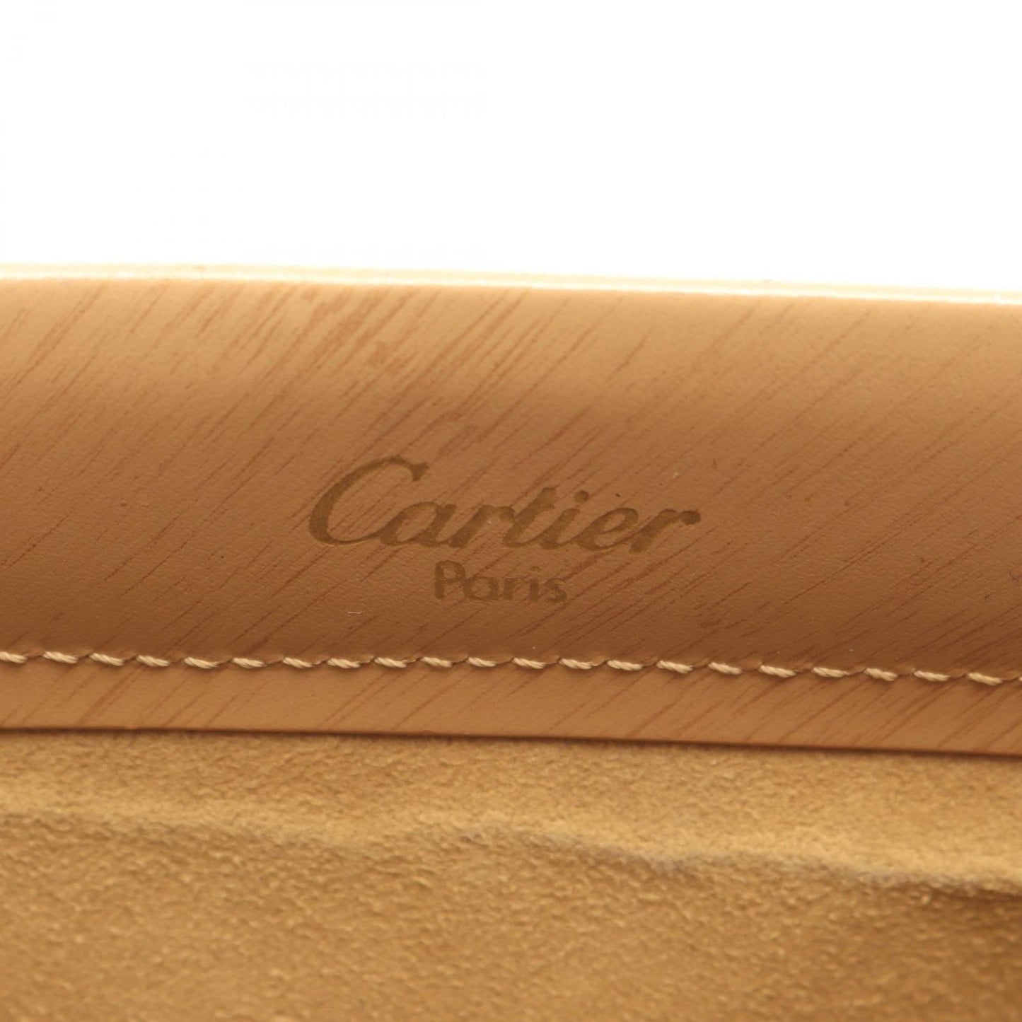 Cartier Handbag Trinity Beige Leather — view 4