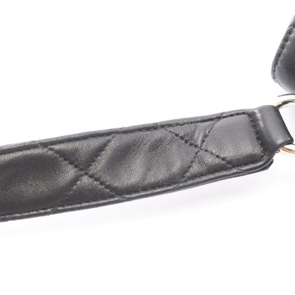 Chanel Shoulder Bag Quilted Black Lambskin — view 7