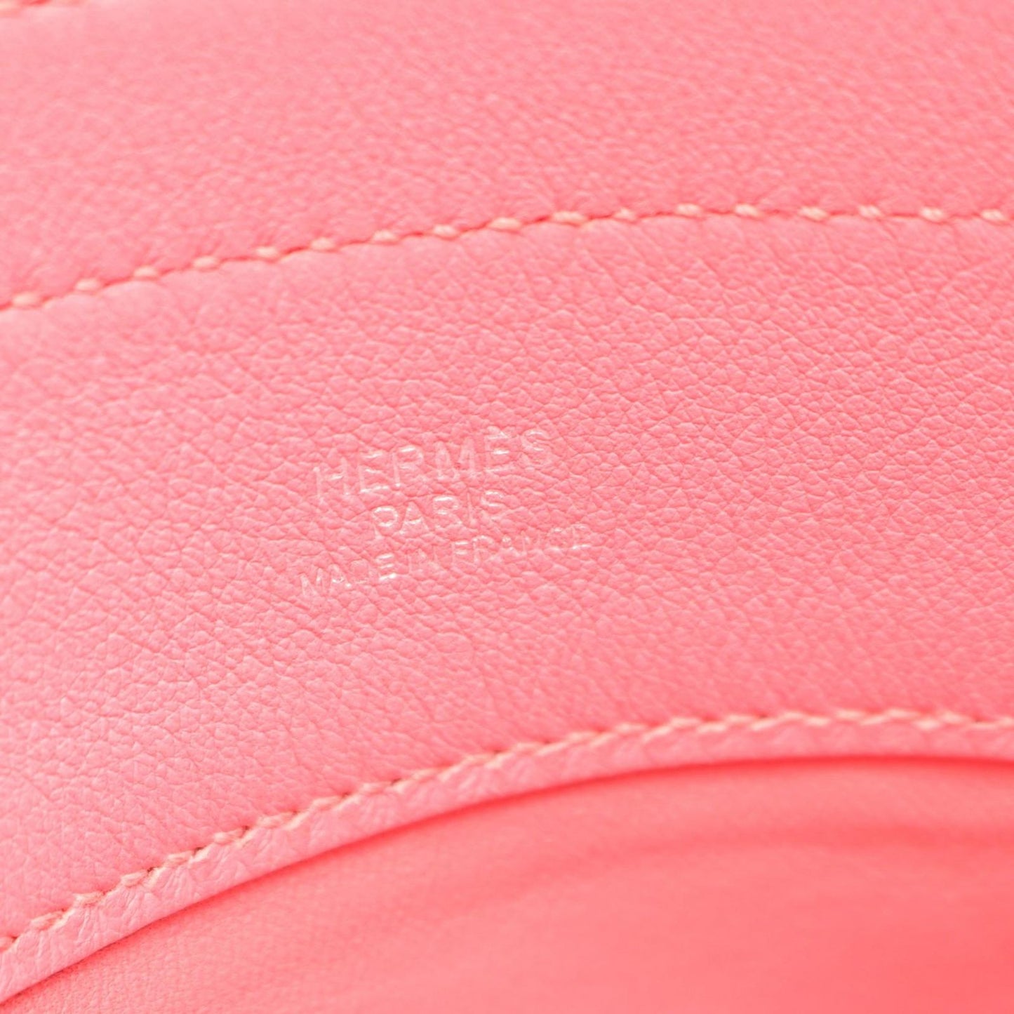 Hermes Shoulder Bag Aline Mini Rose Azalea Leather — view 4