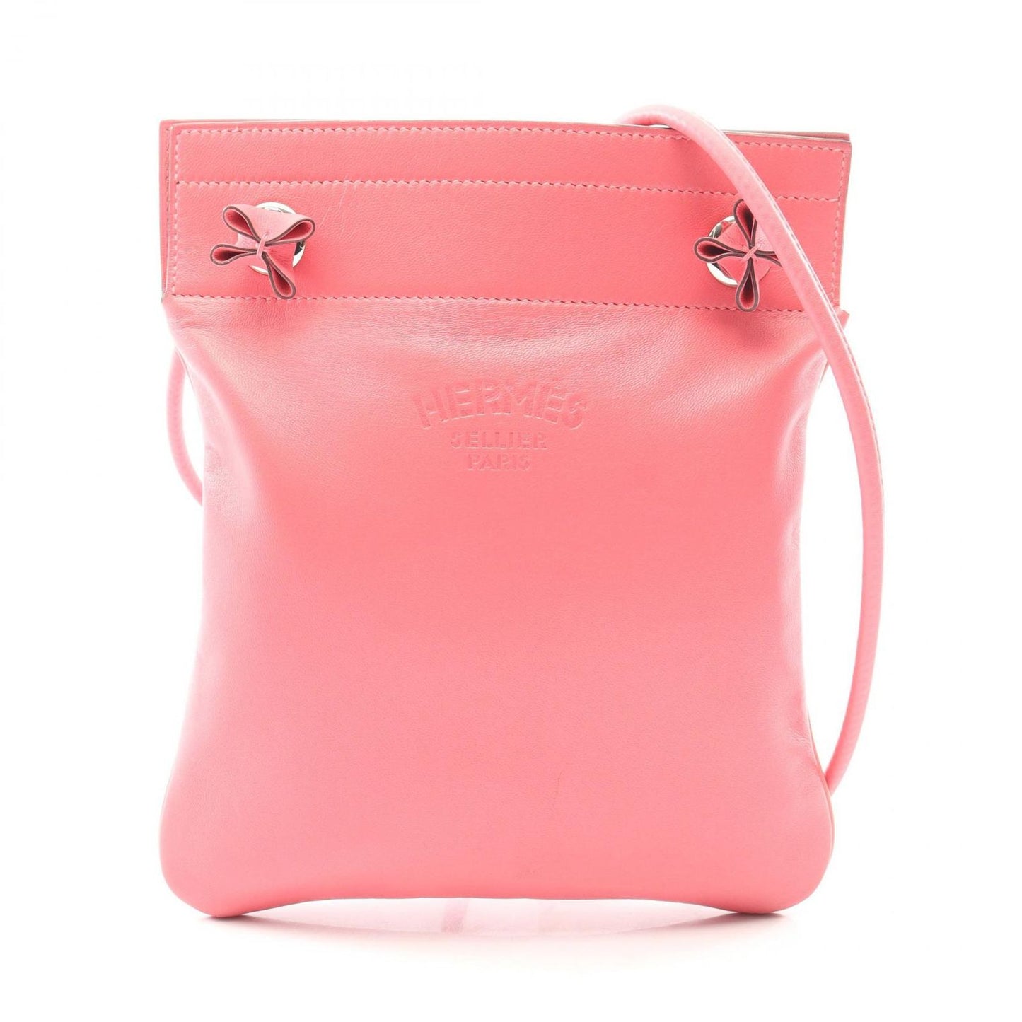 Hermes Shoulder Bag Aline Mini Rose Azalea Leather