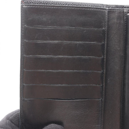 Chanel Bifold Wallet CC Logo Black Caviar Leather — view 8
