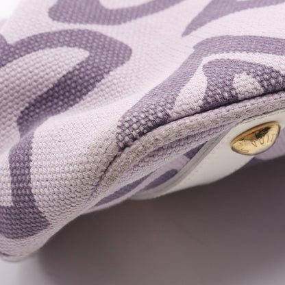 Louis Vuitton Tote Taysienne PM Cruise Line Lila Canvas Leather — view 7