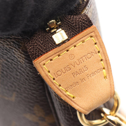 Louis Vuitton Handbag Pochette Canvas Leather — view 4