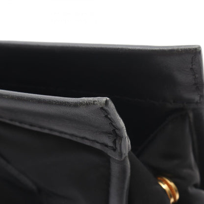 Prada Tote 2-Way Black Nylon Leather — view 9