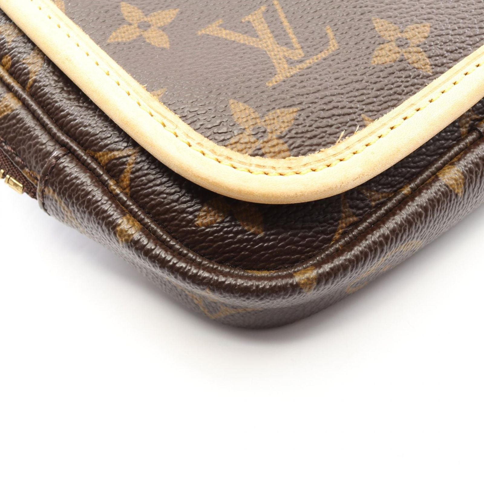 Louis Vuitton Waist Bag Bosphore Canvas Leather — view 8