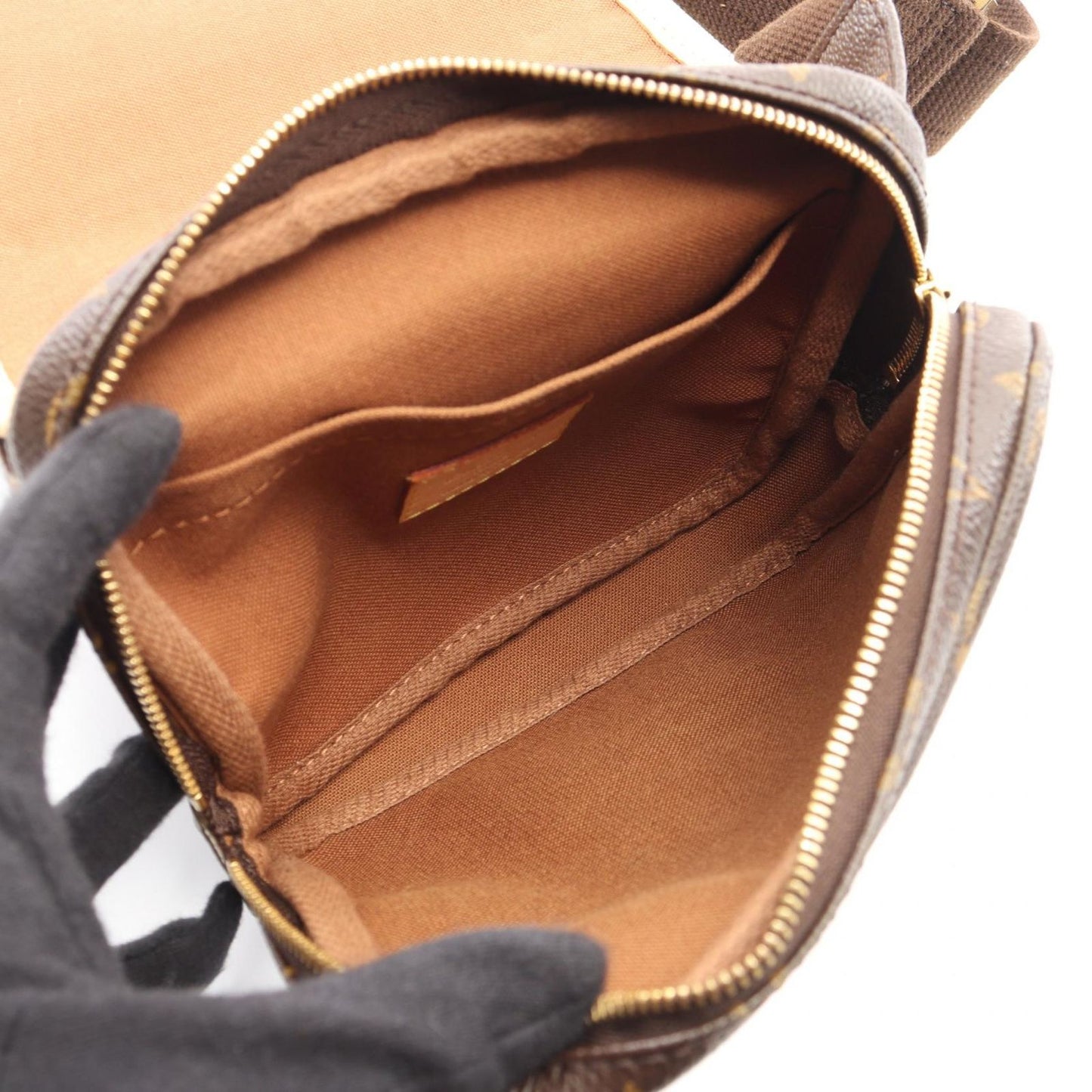 Louis Vuitton Waist Bag Bosphore Canvas Leather — view 3