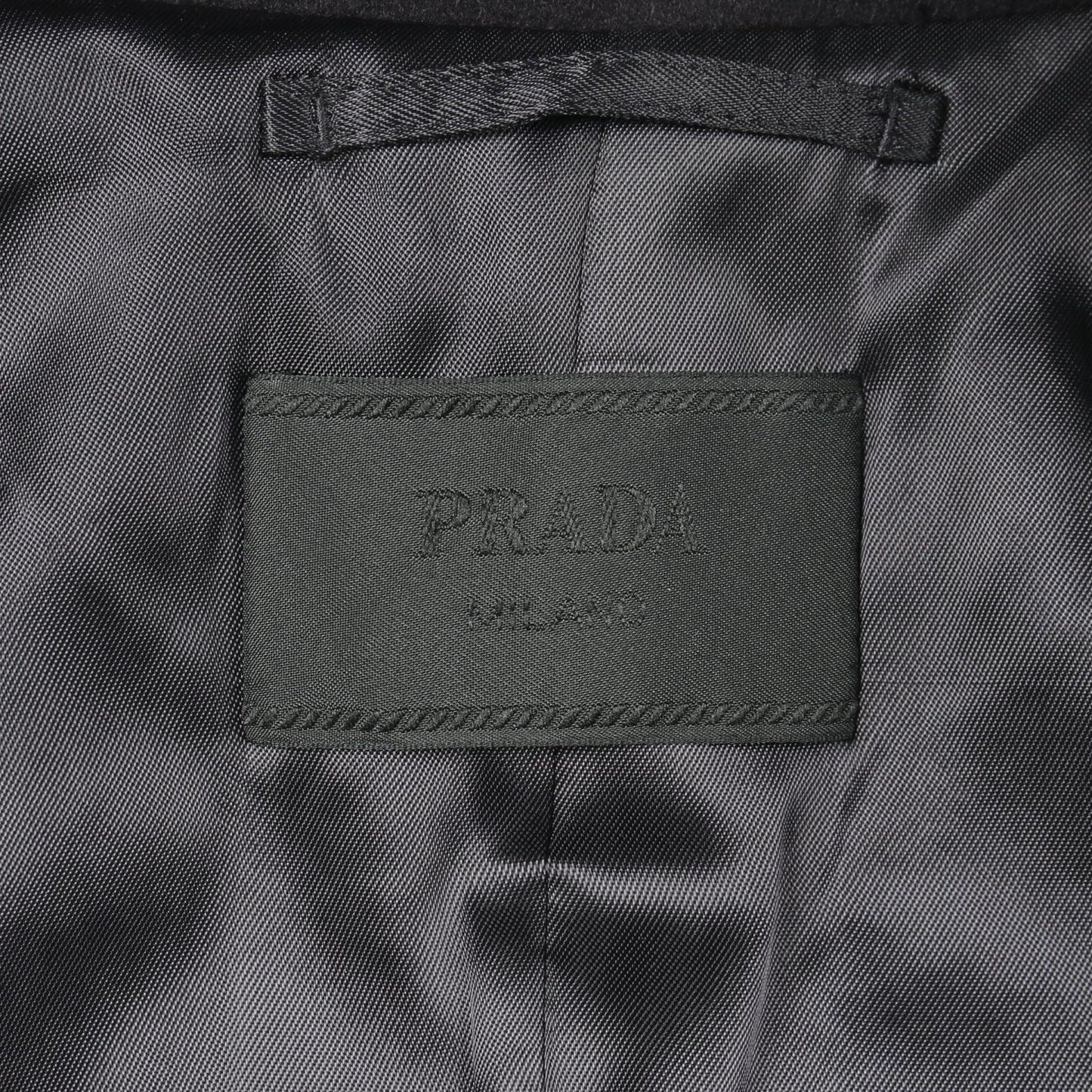 Prada Pea Coat Dark Navy Wool — view 3