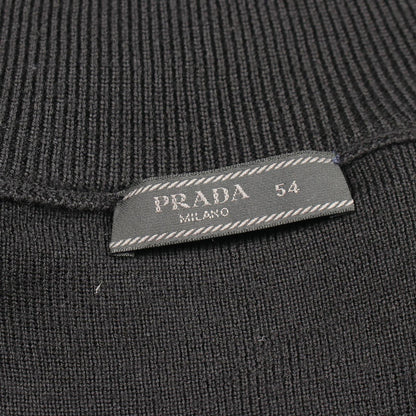 Prada Jacket Knit Contrast Wool Nylon — view 7