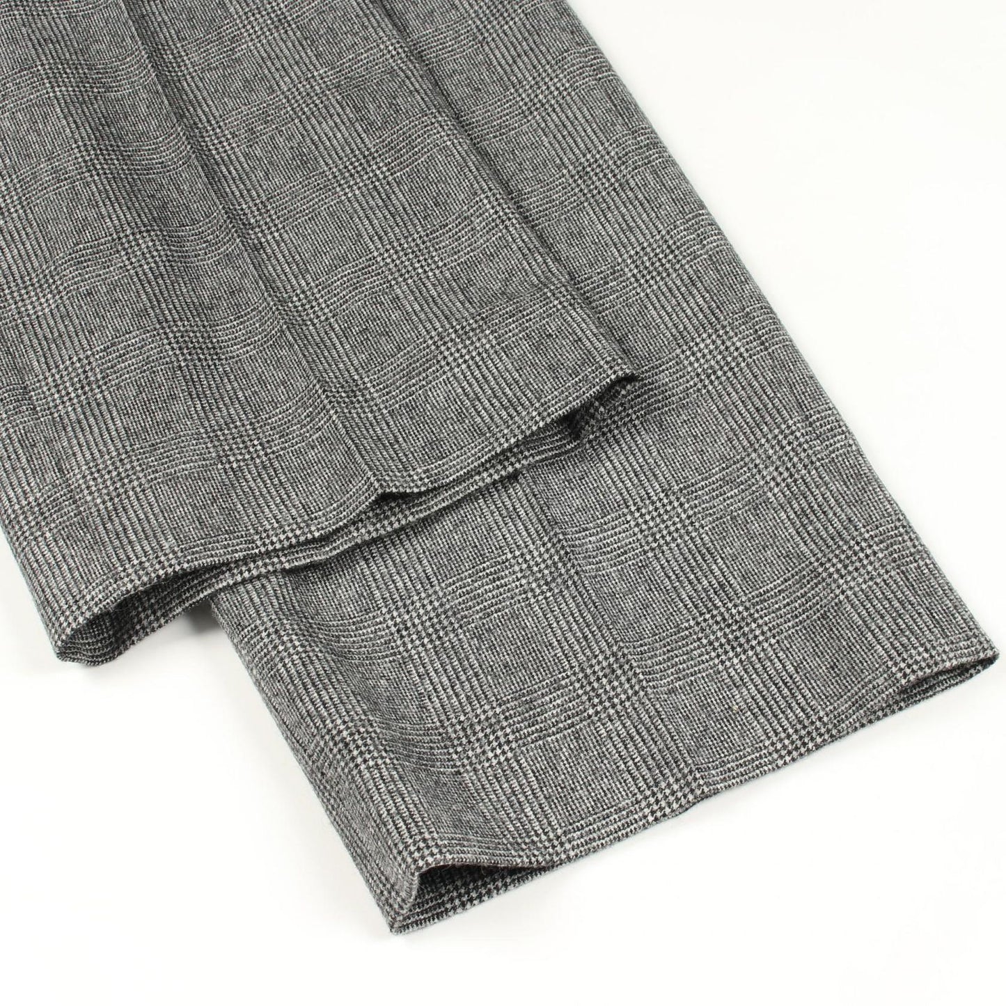 Celine Pants Glen Check Gray Wool — view 6