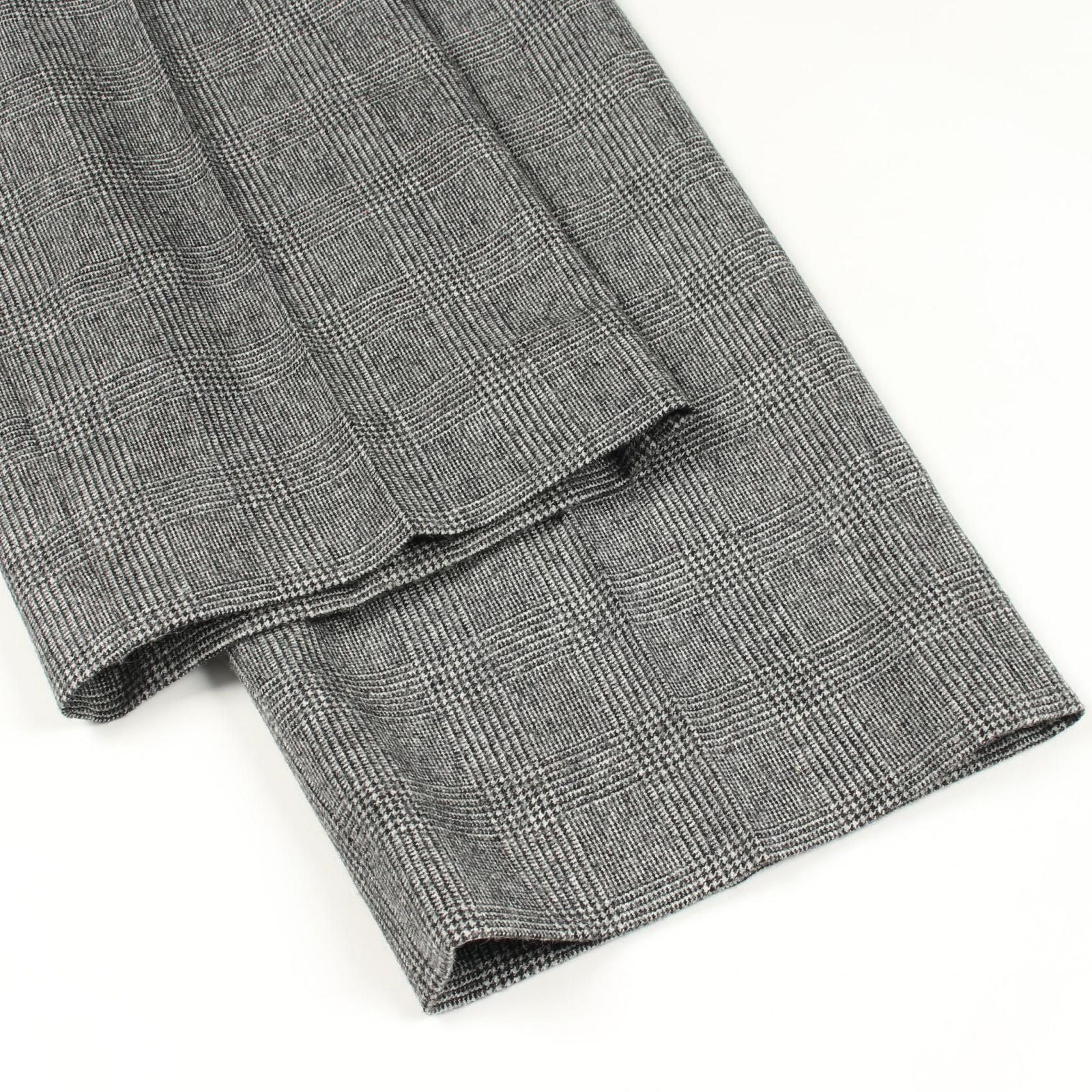 Celine Pants Glen Check Gray Wool — view 6