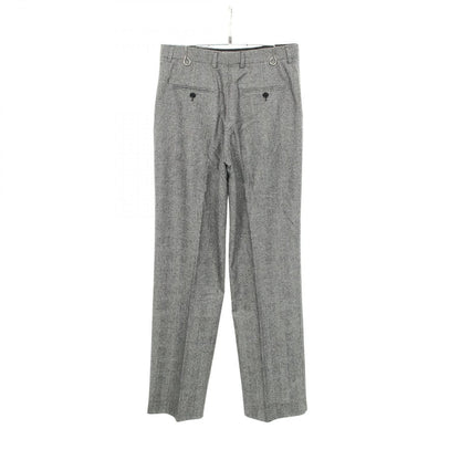 Celine Pants Glen Check Gray Wool — view 2