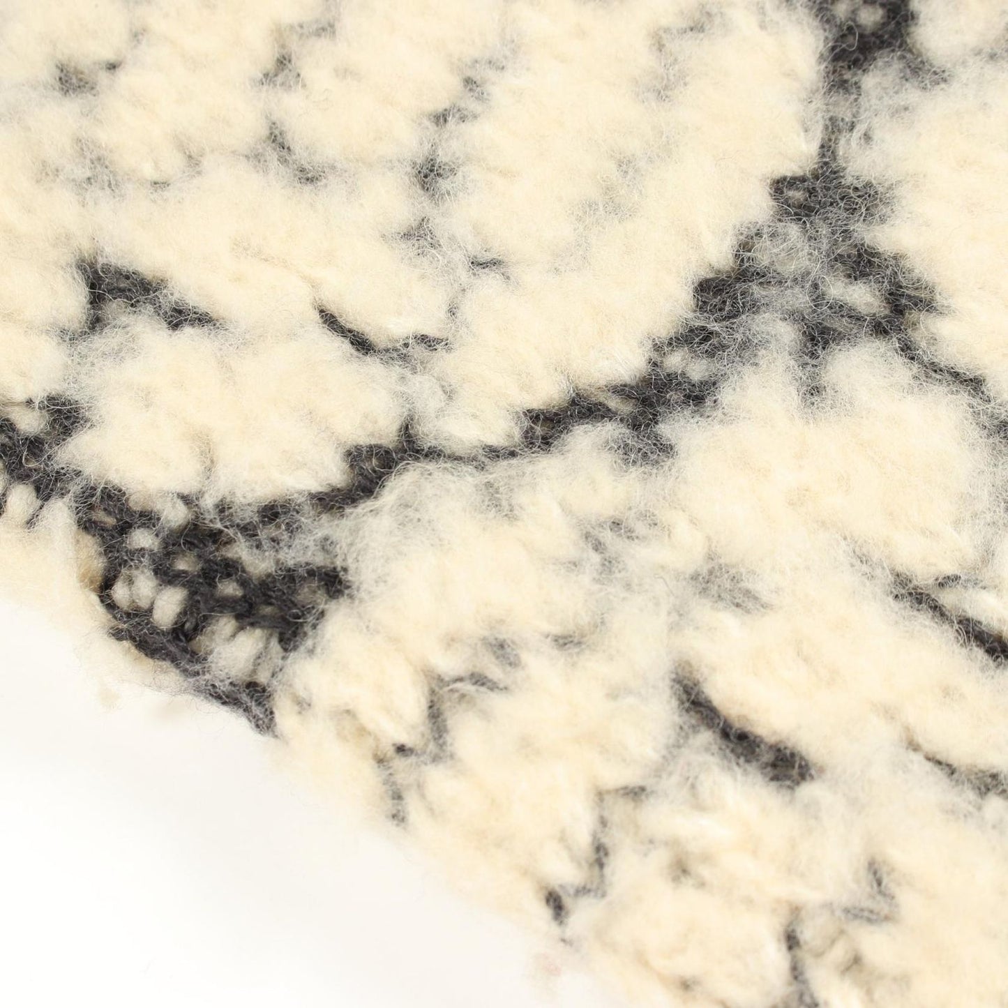 Chanel Knit Camellia All Over Pattern Turtleneck Wool Sweater — view 6