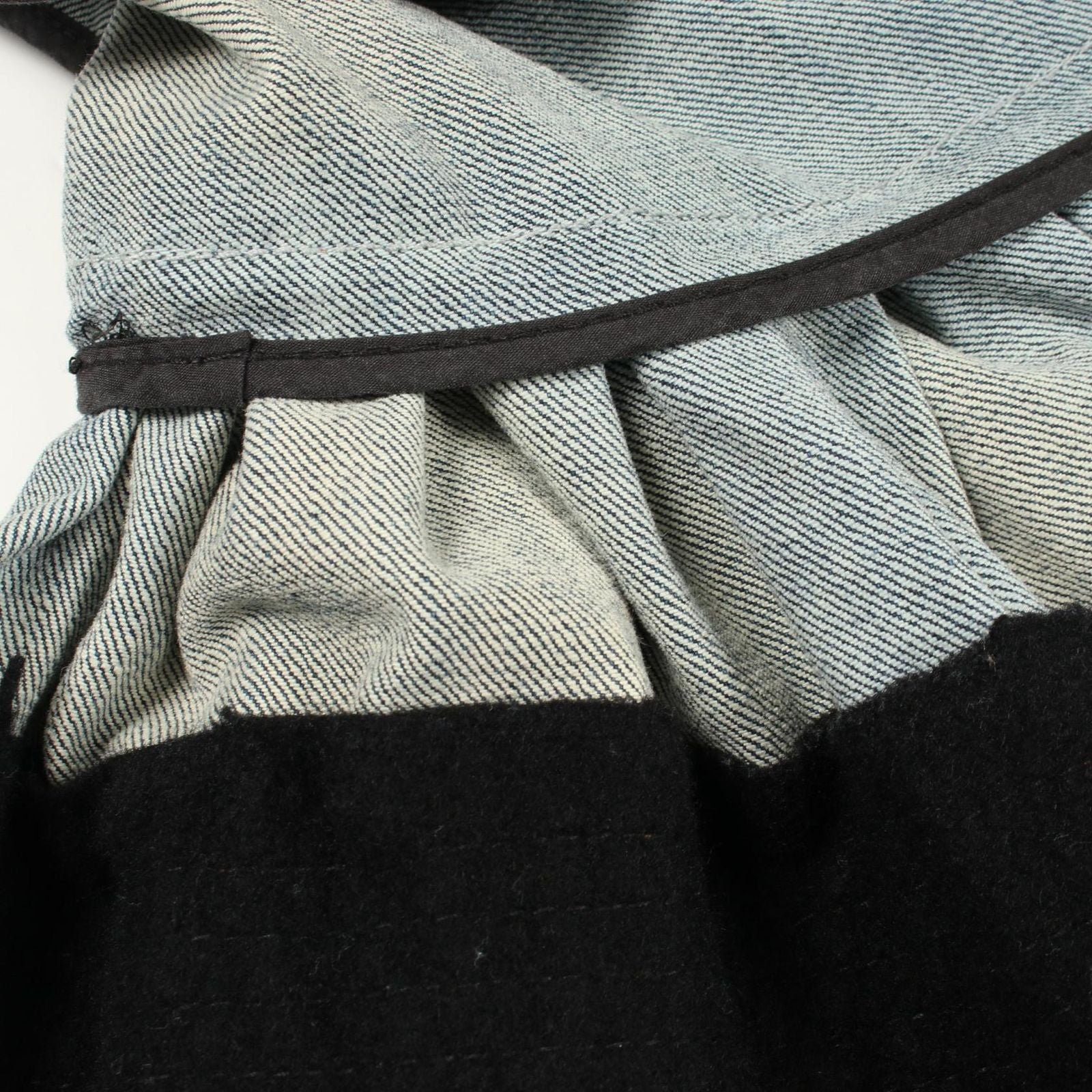 Louis Vuitton Skirt Studded Button Fly Cotton Wool — view 7