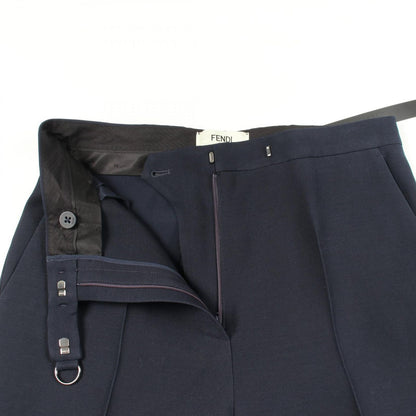 Fendi Pants Belted Trousers Wool — view 5