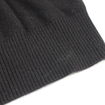 Dior Knit Kenny Scharf CD Logo Embroidery Black Cashmere Sweater — view 5