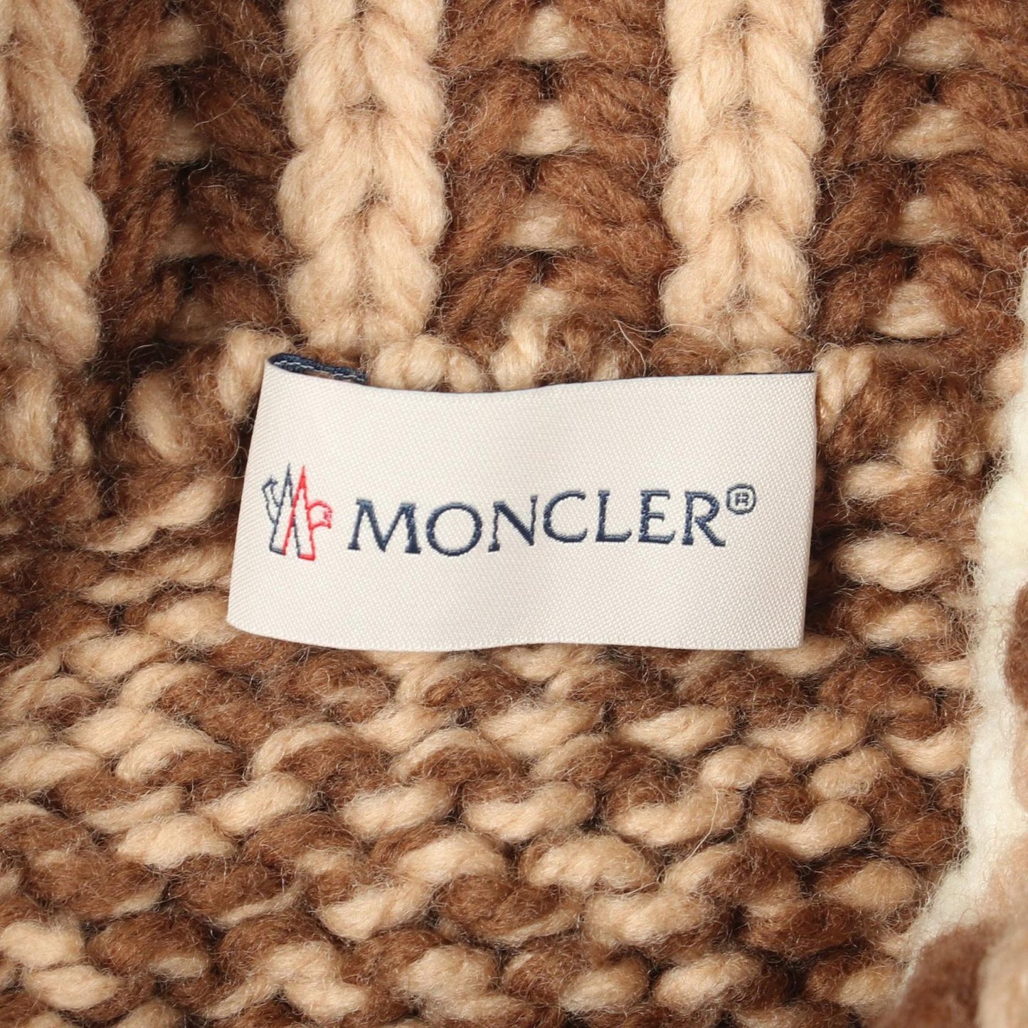 Moncler Knit Turtleneck Wool Sweater — view 3