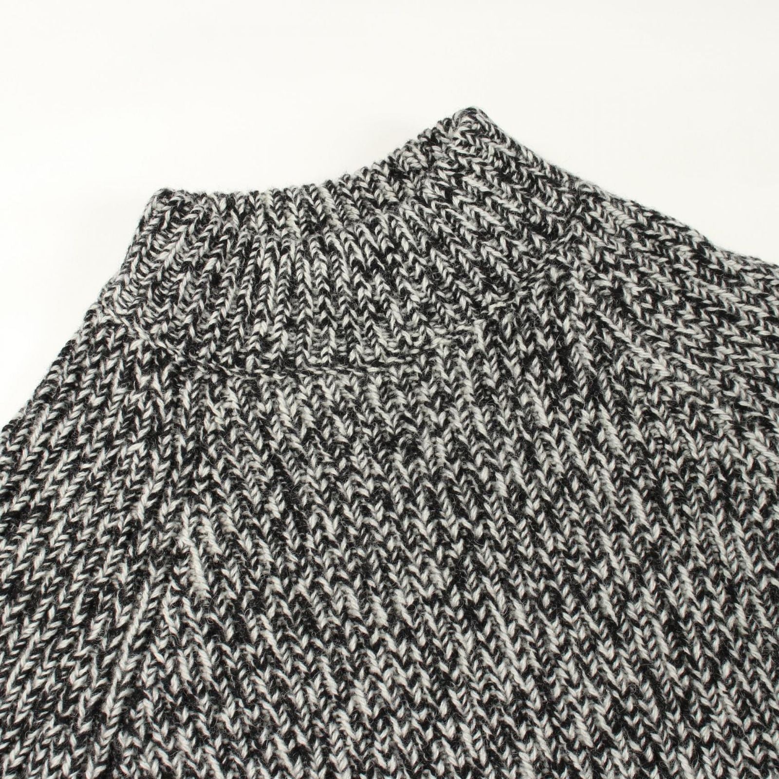 Saint Laurent Paris Knit Rib Wool Sweater — view 7
