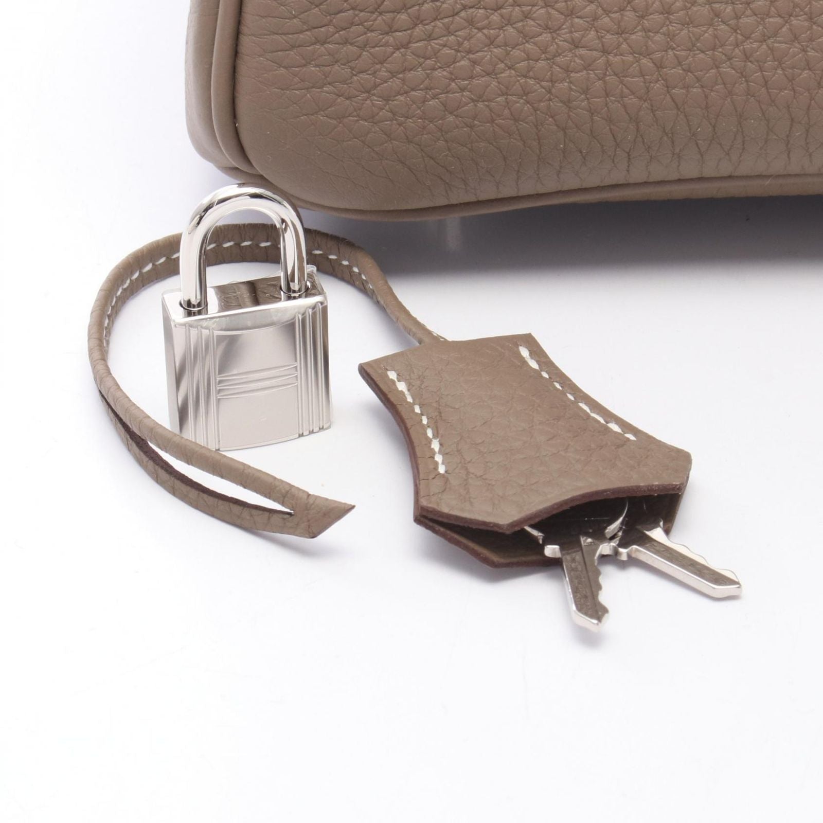 Hermes Handbag Birkin 25 Etoupe — view 6