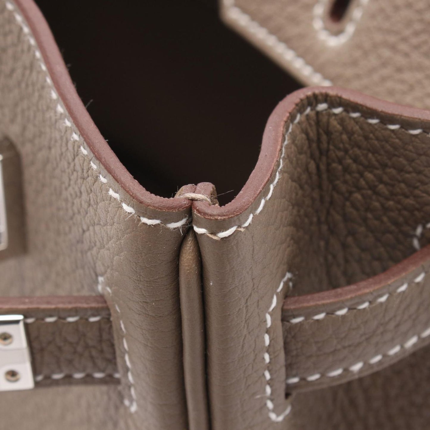 Hermes Handbag Birkin 25 Etoupe — view 7