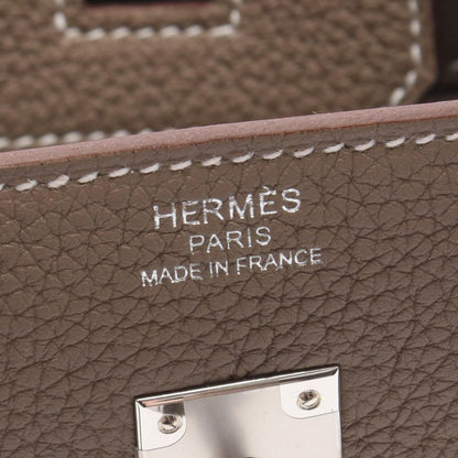 Hermes Handbag Birkin 25 Etoupe — view 4