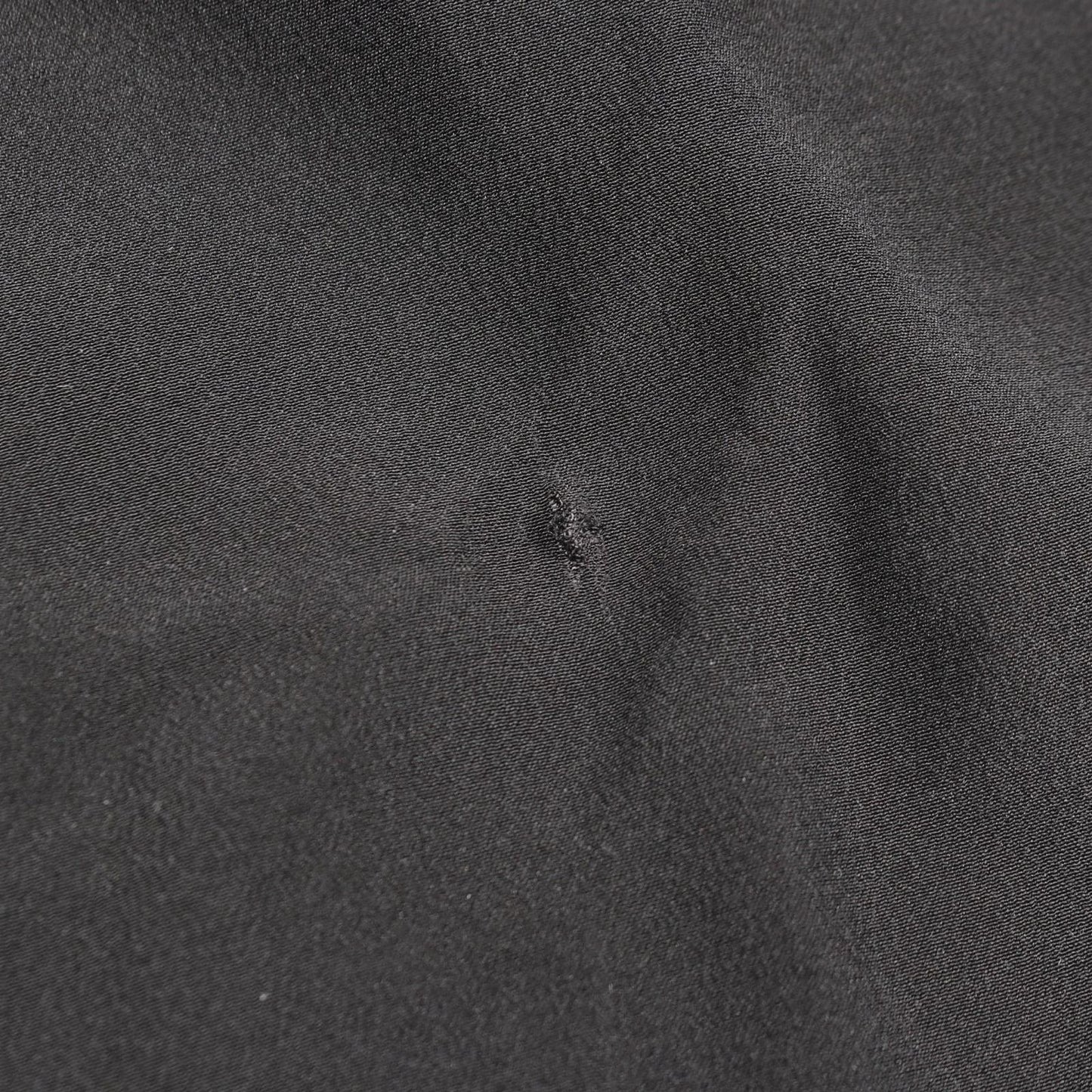 Saint Laurent Paris Blouse Tassel Neck Black Silk — view 6