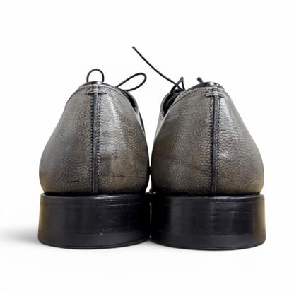 Dior Homme Lace Up Leather Shoes Business Gray — view 4