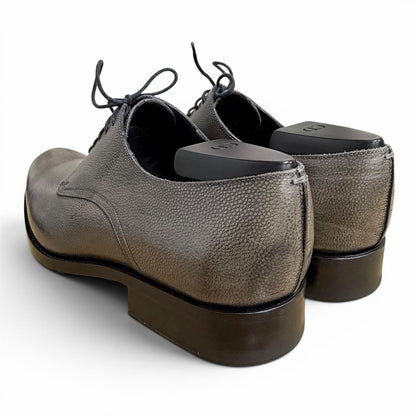 Dior Homme Lace Up Leather Shoes Business Gray — view 5