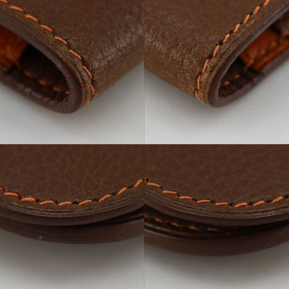 Hermes Dogon GM Bicolor Togo Brown Wallet — view 4