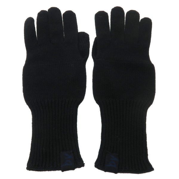 Bottega Veneta Globe Gloves Black