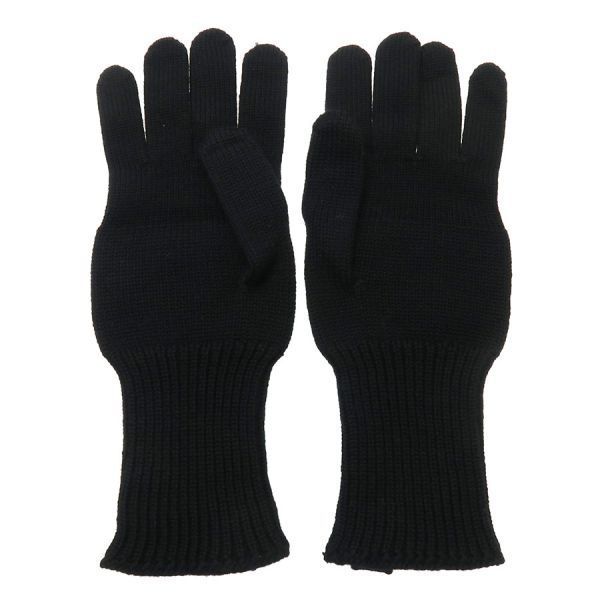 Bottega Veneta Globe Gloves Black — view 2