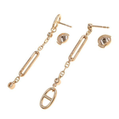 Hermes Chaine D'ancre Chaos Diamond Earrings — view 6