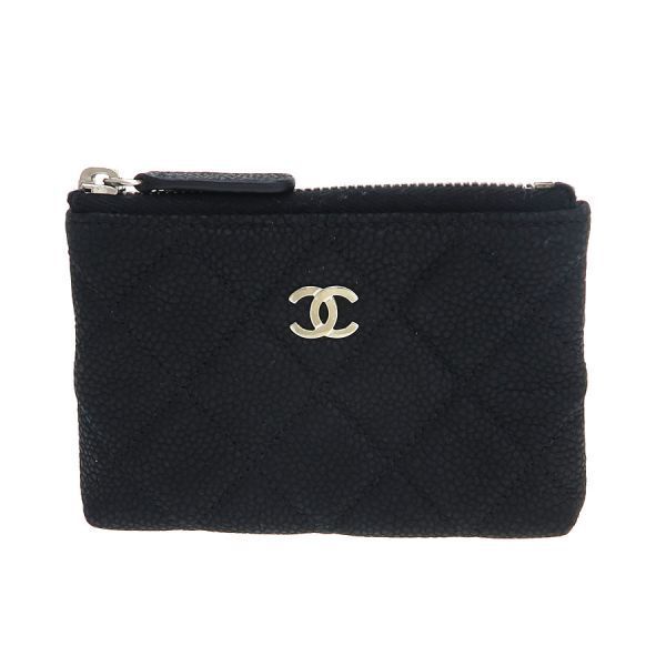 Chanel Quilted Coin Case