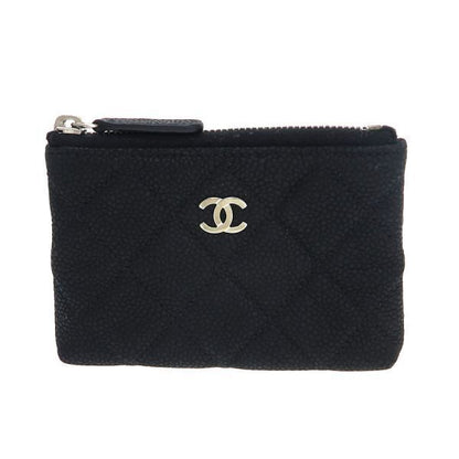Chanel Quilted Coin Case