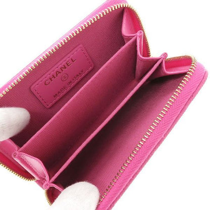 Chanel Quilted Caviar Coin Card Case — view 3