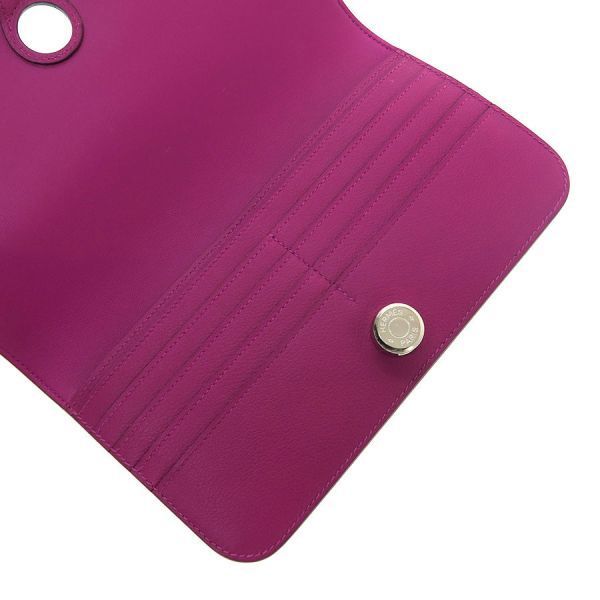 Hermes Dogon Wallet Pink — view 4