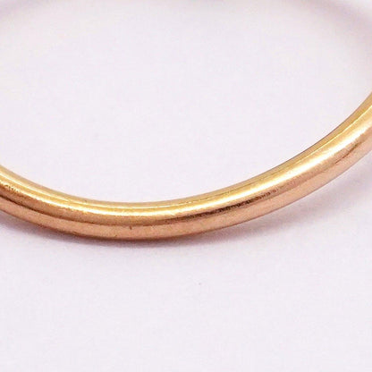 Tiffany & Co Ring Wave Single Row 18k Pink Gold Diamond — view 8