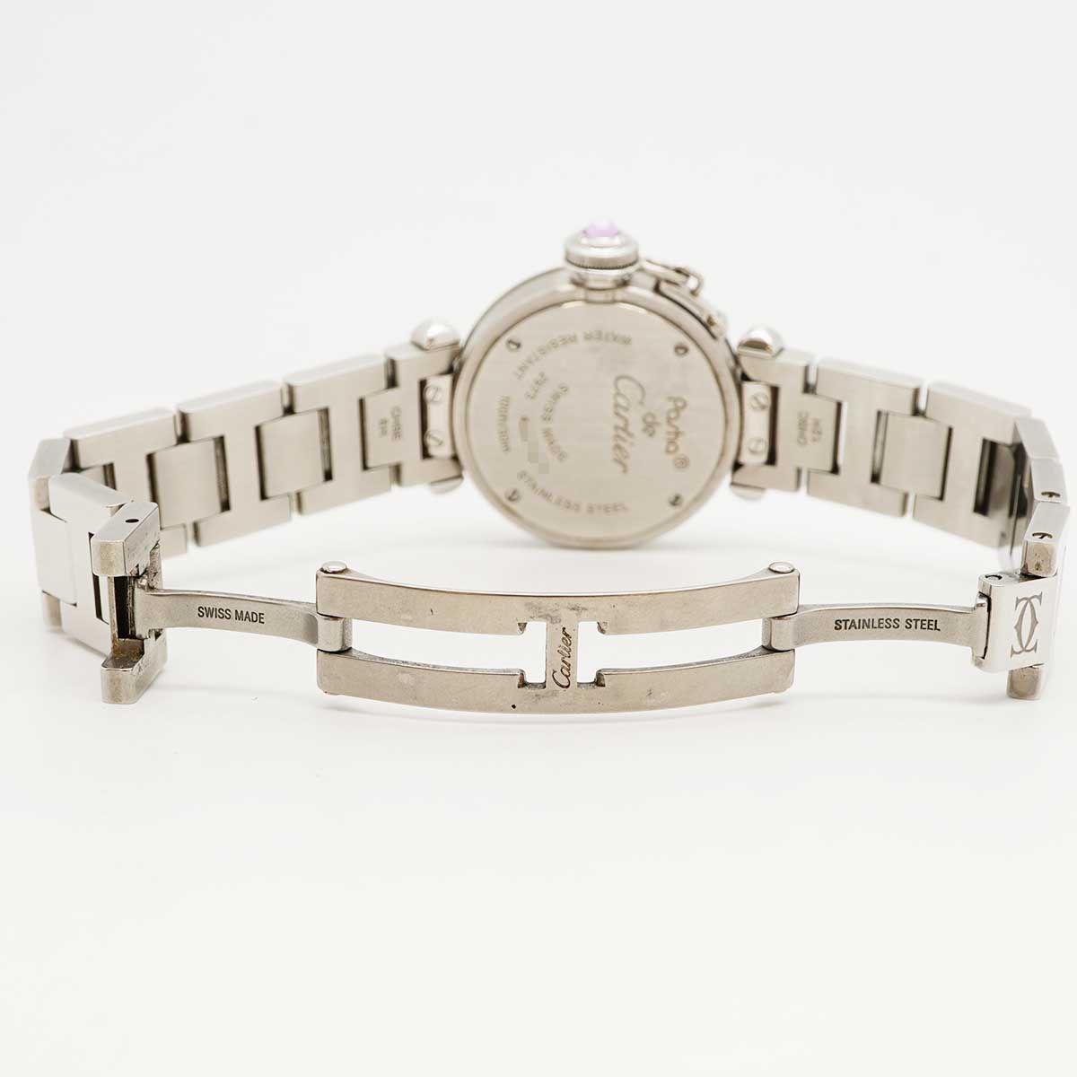 Cartier Miss Pasha Pink Dial Watch — view 4