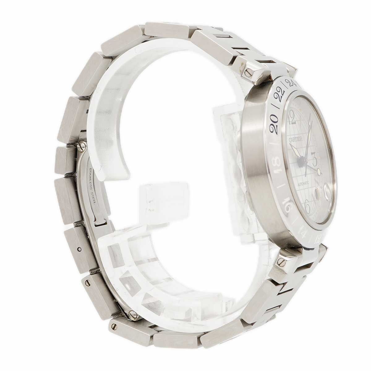 Cartier Pasha C Meridian Silver Dial Watch Boys — view 3