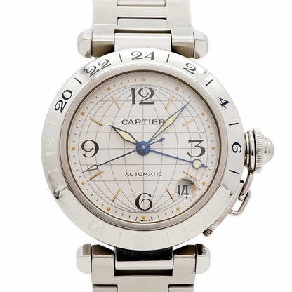 Cartier Pasha C Meridian Silver Dial Watch Boys