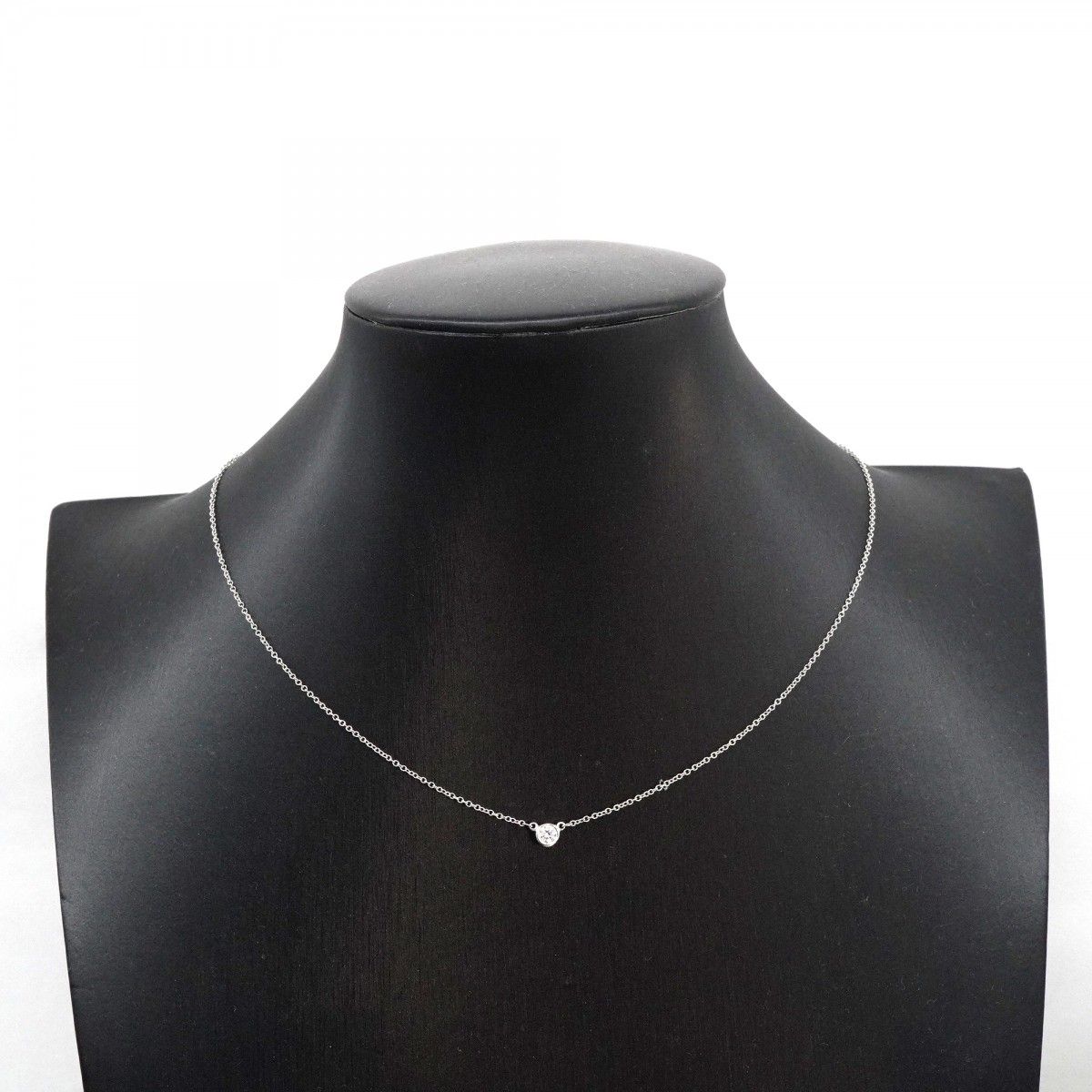 Tiffany & Co Necklace by the Yard Platinum Diamond — view 7