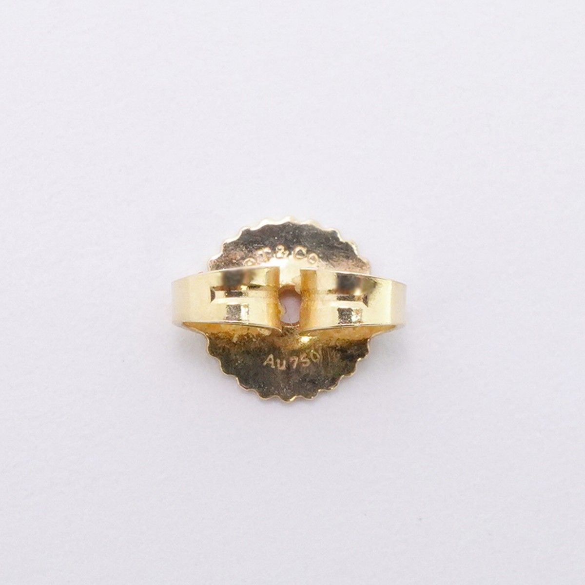 Tiffany & Co Earrings by the Yard 18k Yellow Gold Diamond — view 6