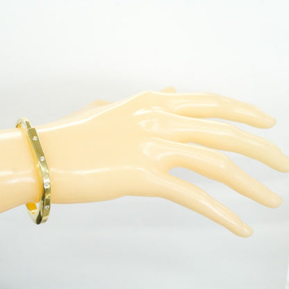 Tiffany & Co Bangle Lock 18k Yellow Gold Diamond Bracelet — view 6