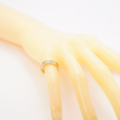 Cartier Ring Mini Love Full Pave 18k Yellow Gold Diamond — view 6