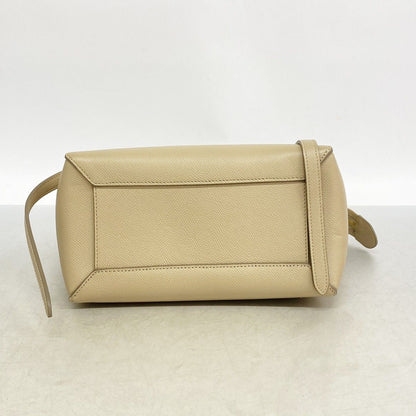 Celine Belt Bag Leather Beige Gold 2-Way — view 3