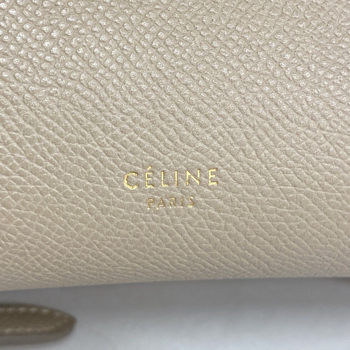 Celine Belt Bag Leather Beige Gold 2-Way — view 5