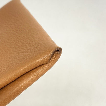 Hermes Coin Case Bastia Verso Evercolor Gold Beige Dwymar Silver — view 5