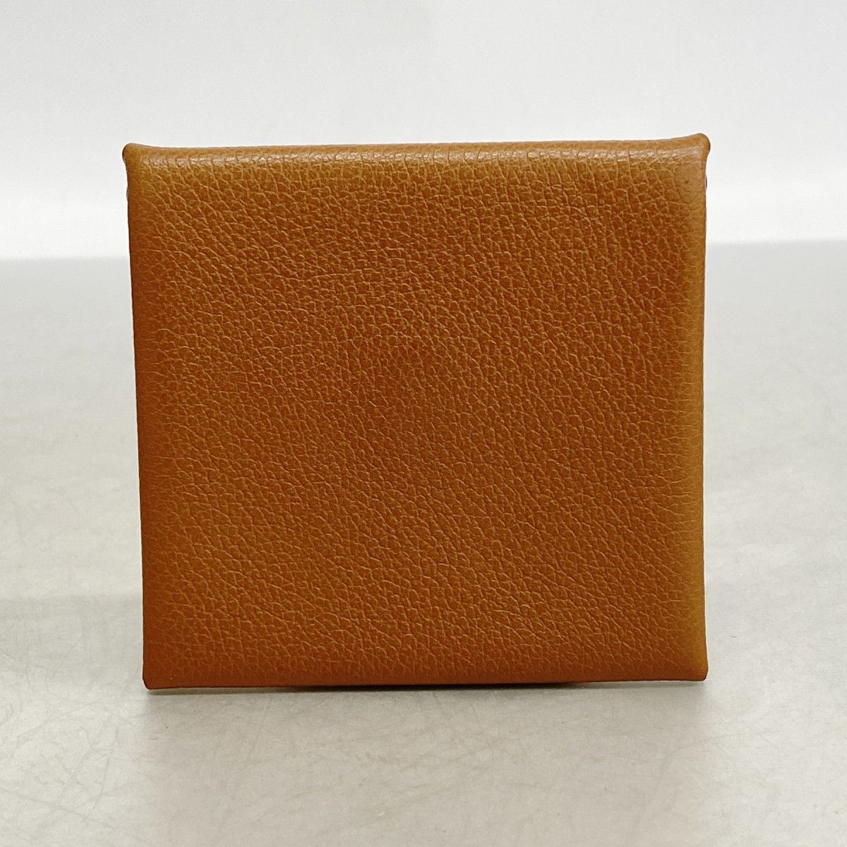 Hermes Coin Case Bastia Verso Evercolor Gold Beige Dwymar Silver — view 8