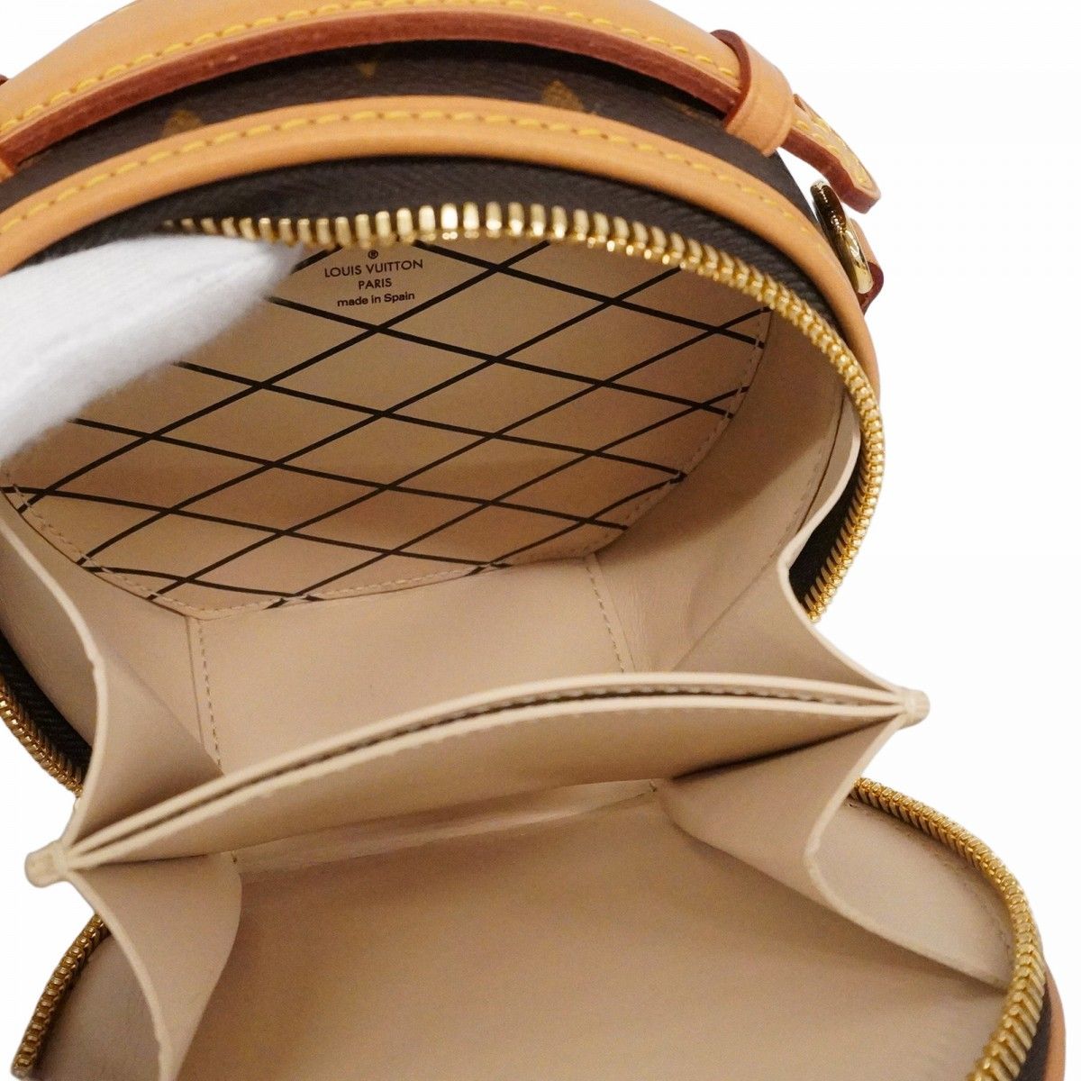 Louis Vuitton Shoulder Bag Monogram Mini Boite Chapeau Brown — view 4